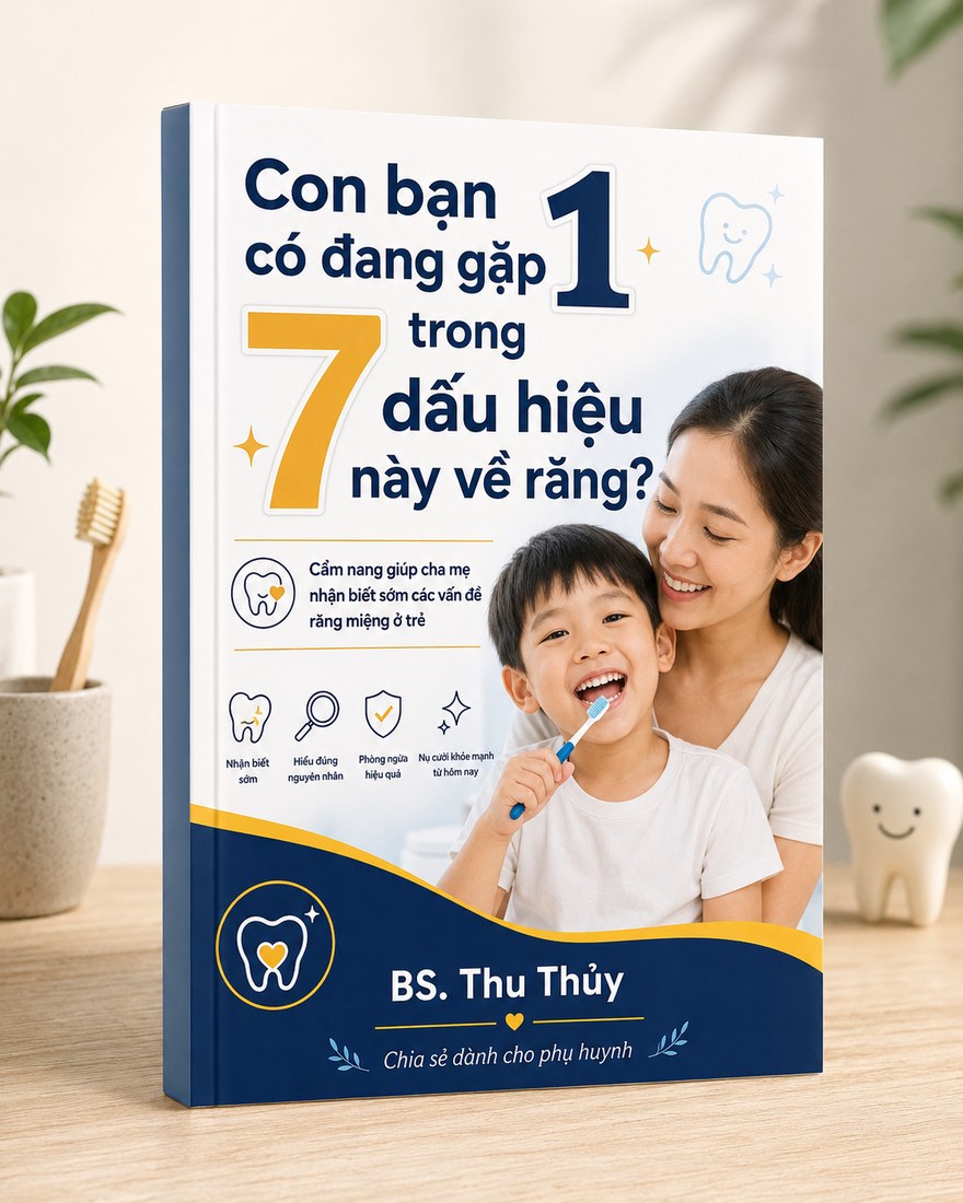 Cẩm nang 7 dấu hiệu con cần đi khám răng trước 15 tuổi — Bác sĩ Thuỷ, Nha Khoa Như Tâm